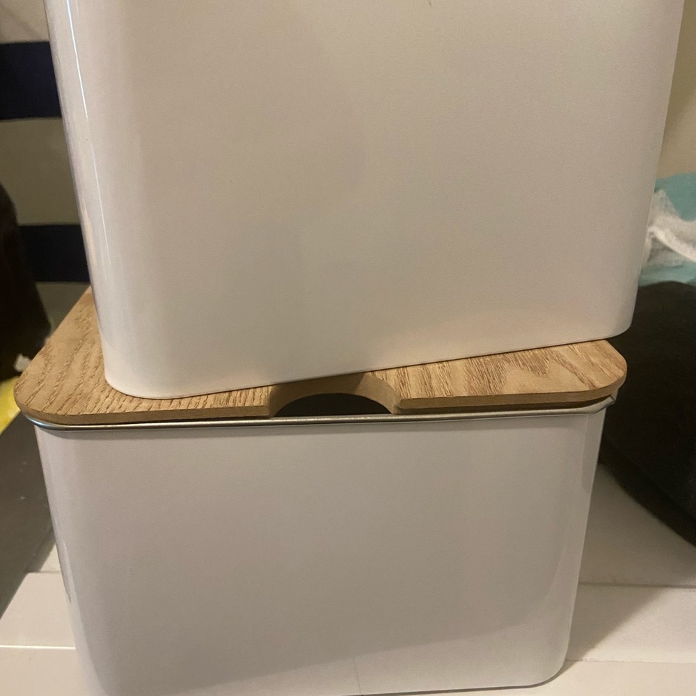 Target BullseyePlaygrnd metal boxes w/wooden lids